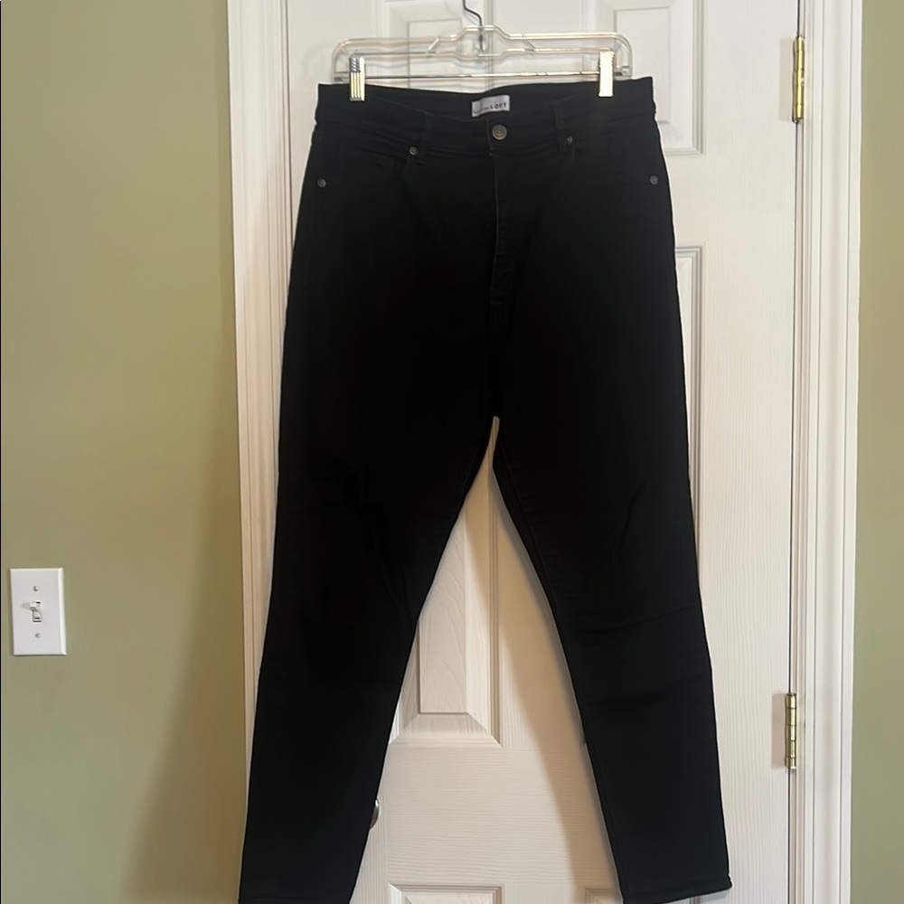 Loft Black Denim skinny Jeans